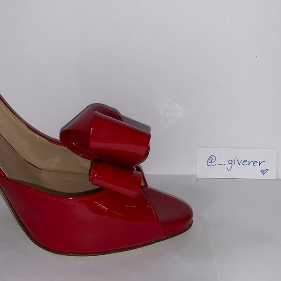 40 Red Valentino Couture Bow D’Orsay Pumps - Picture 14 of 16